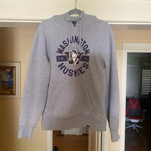 Small Grey University of Washington Hoodie